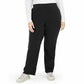 Calça de aquecimento feminina Karen Scott Plus, preta, tamanho 0X