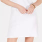 Vestido polo feminino Tommy Hilfiger com gola de bolinhas, branco, tamanho extragrande