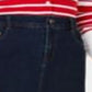 Saia jeans feminina Charter Club com controle de barriga, azul, tamanho 14