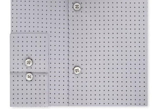 Camisa Calvin Klein Masculina Estampada com Elástico e Botões Azul Tamanho G