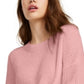 Suéter de chenille infantil Pink Rose, roxo, tamanho médio