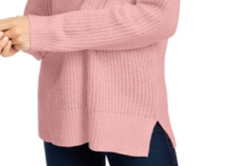 Suéter de chenille infantil Pink Rose, roxo, tamanho médio