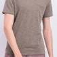 Camiseta masculina com decote em V e bolso, tamanho pequeno, da INC International Concepts