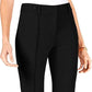 Calça skinny Alfani Ponte Slim Fit Feminina, preta, tamanho 4