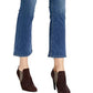 Calça jeans feminina skinny de cintura alta 7 For All Mankind, azul, tamanho 29
