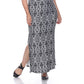 Vestido longo feminino White Mark Plus Jasmine - Preto, tamanho 1XL