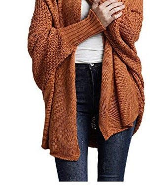 Cardigan Alfani Feminino Petite Drape-Front Marrom Tamanho Petite Pequeno