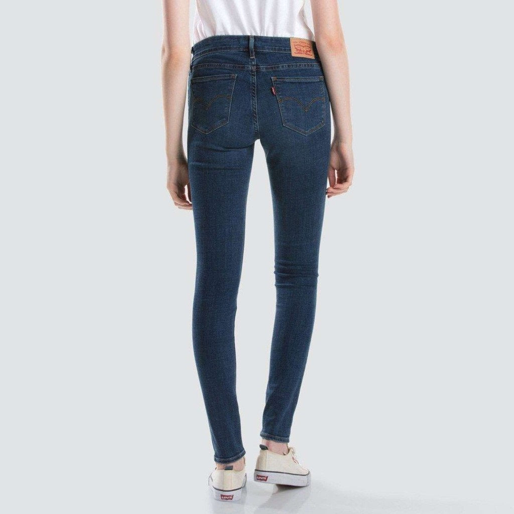 Calça jeans skinny Levi's feminina júnior azul tamanho 9