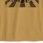 Camiseta gráfica masculina híbrida marrom tamanho GG