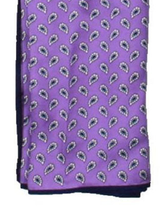 Lenço de bolso masculino clássico com estampa de seda de pinho Club Room