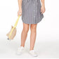 Vestido xadrez Charter Club Big Girls Mommy &amp; Me, branco, tamanho grande