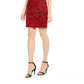 Vestido tubinho estampado Calvin Klein feminino vermelho tamanho 6 petite