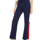 Calça esportiva feminina Tommy Hilfiger Sport Vented Colorblocked azul tamanho médio