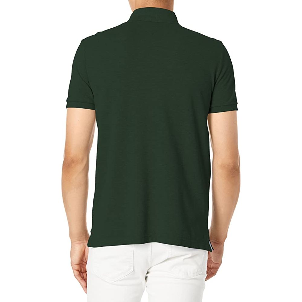 Camisa polo masculina Tommy Hilfiger verde tamanho extragrande