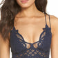 Sutiã Bralette Adella Longline Intimately FP Feminino Free People Azul Tamanho X-S