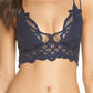 Sutiã Bralette Adella Longline Intimately FP Feminino Free People Azul Tamanho X-S