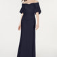 Vestido Calvin Klein Feminino Sweetheart Ombro a Ombro Azul Marinho Tamanho 12