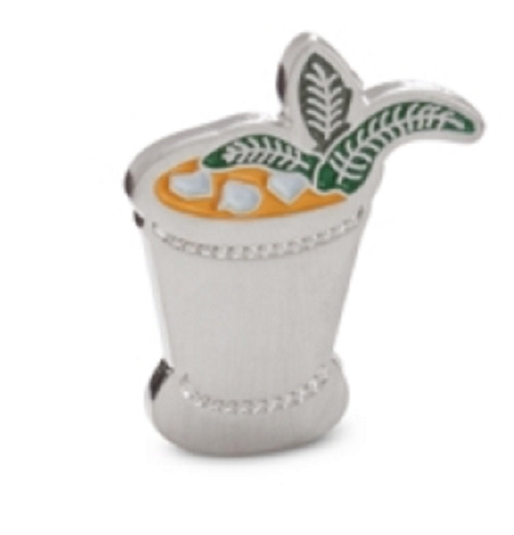 Conjunto de broche e barra de gravata Novel Idea Ment Julep, verde, tamanho regular