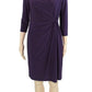 Vestido justo feminino Ralph Lauren, roxo, tamanho 14, pequeno
