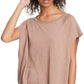 Camiseta Halo Feminina Free People Marrom Tamanho P