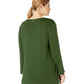 Blusa feminina Michael Kors Mix-Media verde tamanho 0X