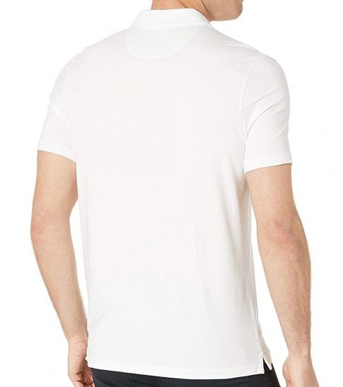 Polo Bryant Masculino Michael Kors Branco Tamanho XX-Grande