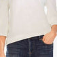 Vince Camuto Top Halter Feminino Ombro a Ombro Branco Tamanho 1X