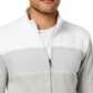 Jaqueta Alfani Masculina Colorblocked com Zíper Completo Cinza Tamanho XX-G
