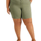 Bermuda feminina Style &amp; Co verde tamanho 12