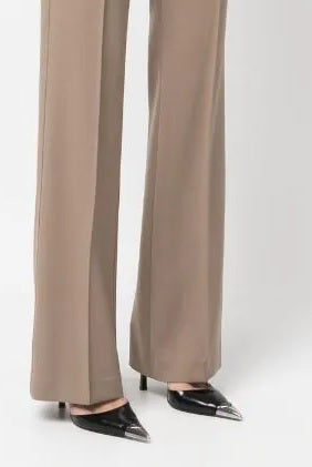 Calça Alfani Curvy Bootcut Feminina Marrom Tamanho 8P
