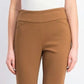 Calça Ponte Feminina Cambridge Pull On Charter Club Marrom Tamanho 18