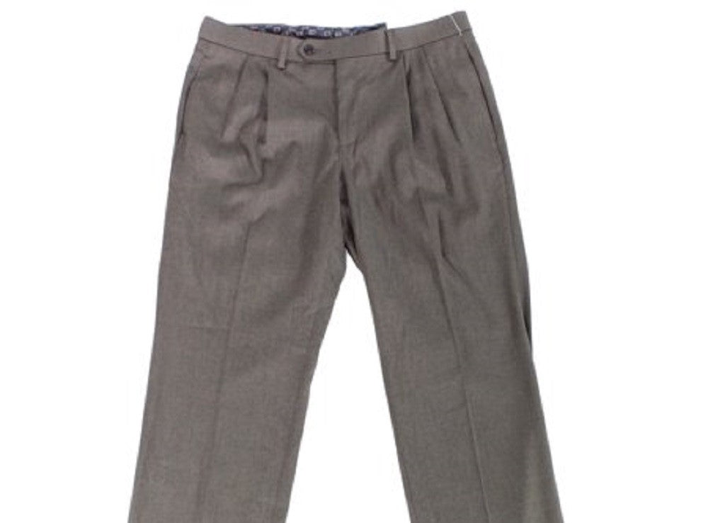 Calça Ralph Lauren Masculina Prega Stretch Marrom Tamanho 36X34