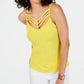 Thalia Sodi Regata Ladder Trim Feminina Amarela Tamanho G