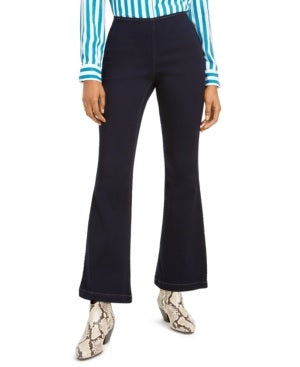 Calça jeans flare feminina da INC International Concepts, azul, tamanho 14