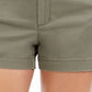 Shorts Chino Feminino Style &amp; Co Verde Tamanho 18