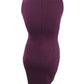 Vestido justo feminino Calvin Klein Starburst roxo tamanho 6 pequeno