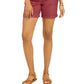 Bermuda feminina Style &amp; Co vermelha tamanho grande