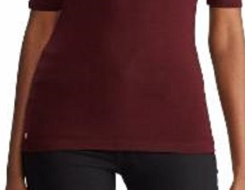 Blusa Ralph Lauren Feminina Gola Alta Manga 3/4 Vermelha Tamanho Pequeno Pequeno