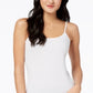 Camisola ajustável feminina Maison Jules, branca, tamanho médio