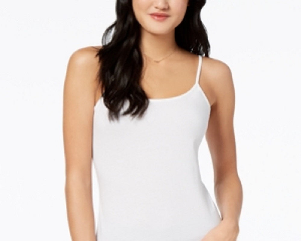 Camisola ajustável feminina Maison Jules, branca, tamanho médio
