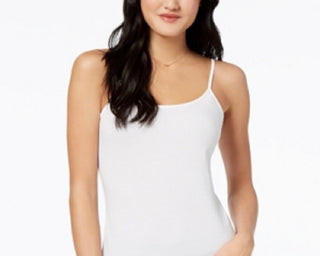 Camisola ajustável feminina Maison Jules, branca, tamanho médio