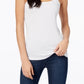 Camisola ajustável feminina Maison Jules, branca, tamanho médio