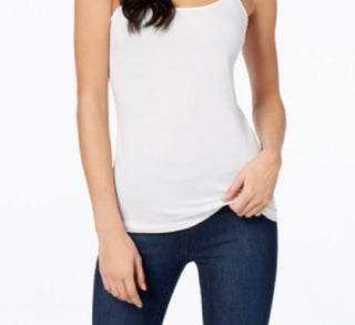 Camisola ajustável feminina Maison Jules, branca, tamanho médio