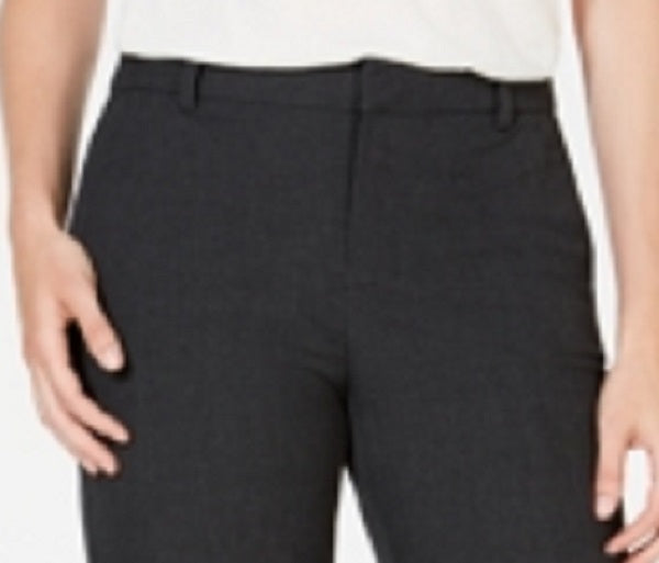 Calça jeans skinny feminina bicolor da INC International Concepts, preta, tamanho 18