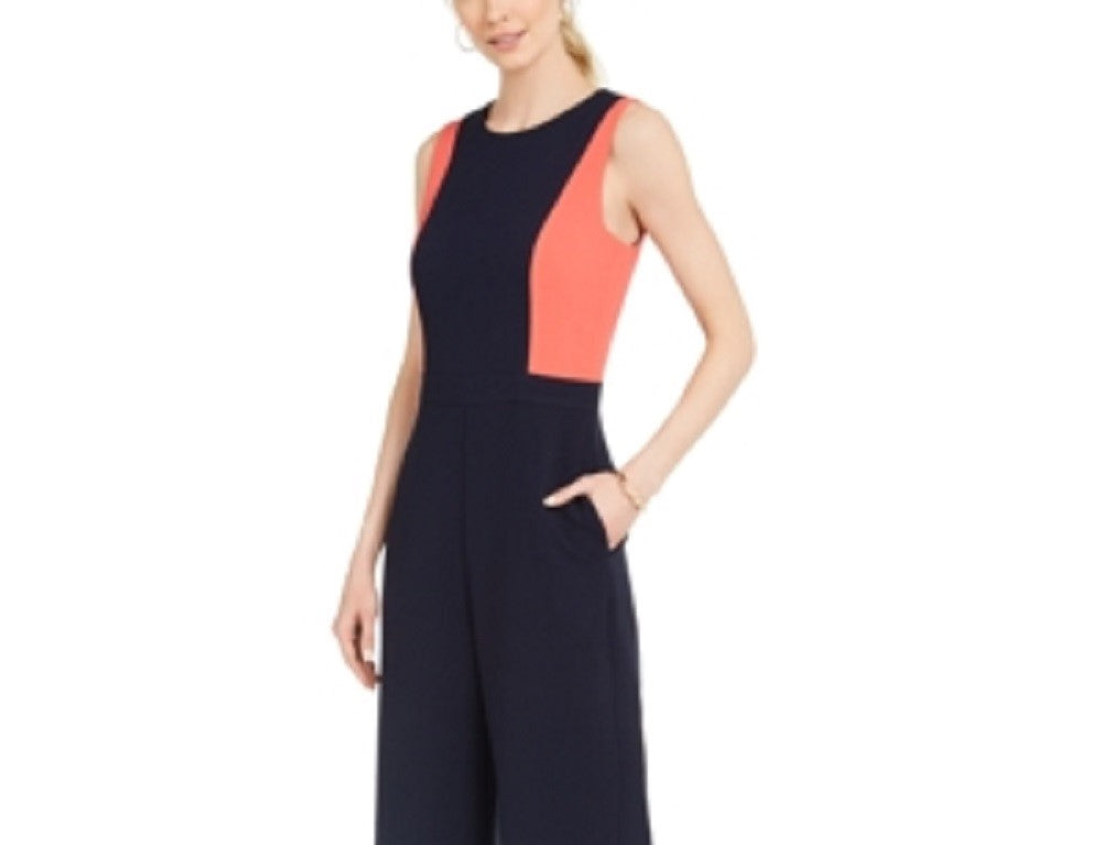Macacão feminino Vince Camuto Colorblocked vermelho tamanho 4
