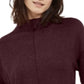 INC International Concepts Top feminino com decote em V canelado, roxo, tamanho X-S