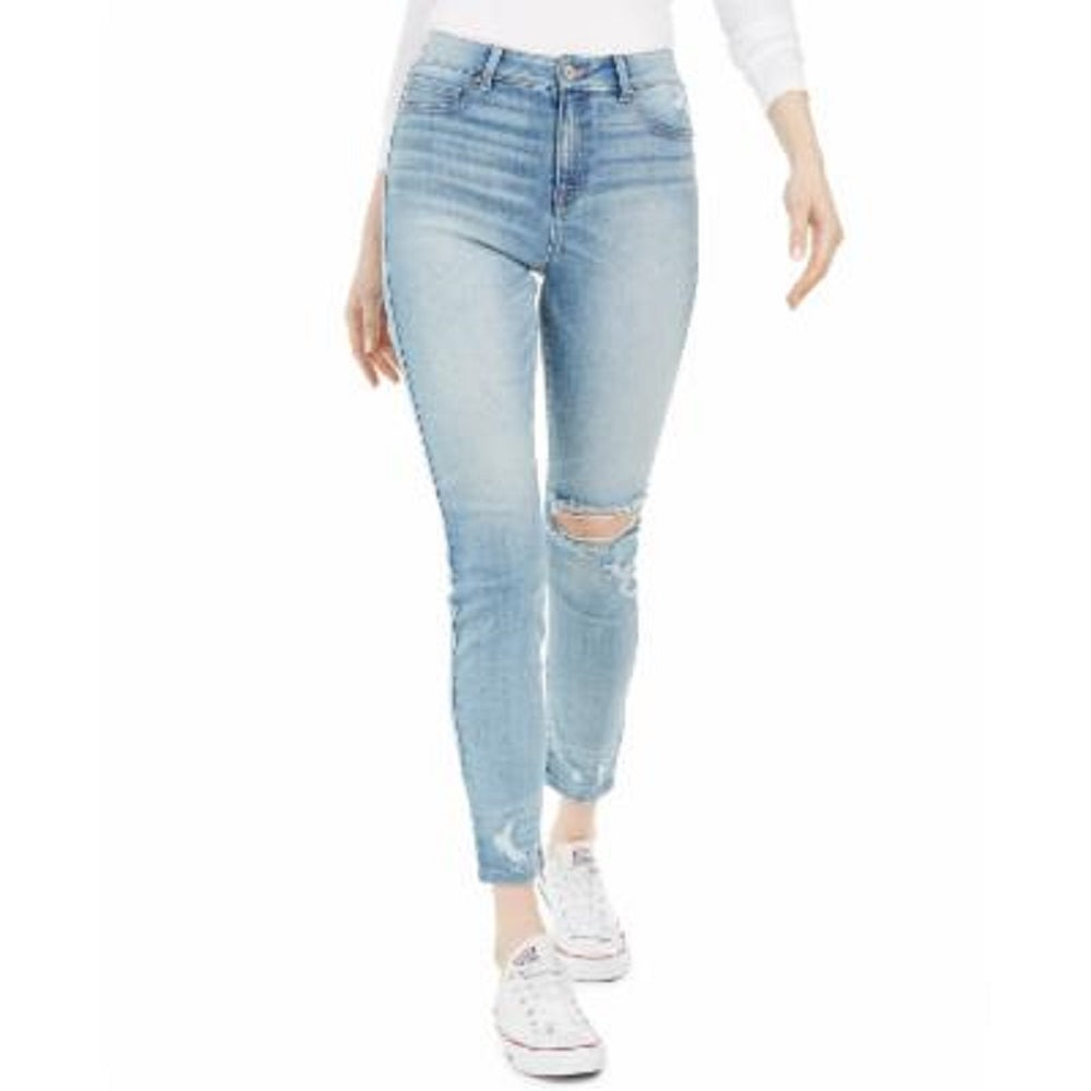 Calças jegging femininas Nikki High Rise Rewash, azuis, tamanho 5