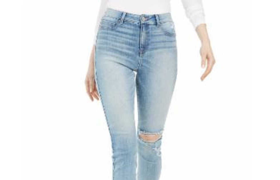 Calças jegging femininas Nikki High Rise Rewash, azuis, tamanho 5