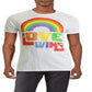 Camiseta masculina com slogan gráfico Jem Collective, branca, tamanho P