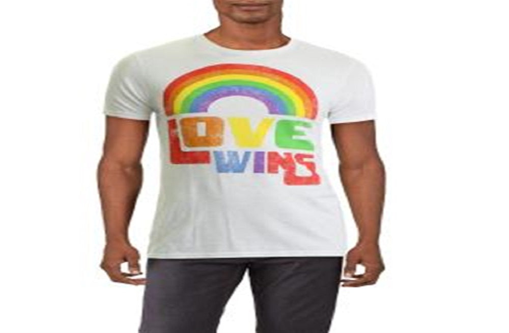 Camiseta masculina com slogan gráfico Jem Collective, branca, tamanho P